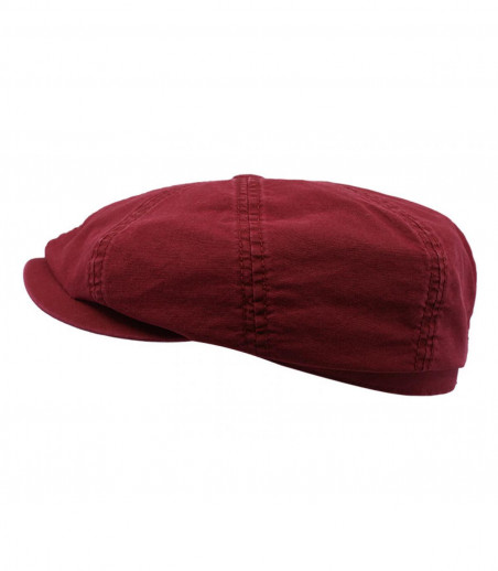 Hatteras Delave Organic cotton burgundy Stetson
